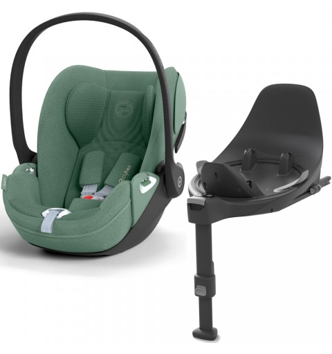 Cybex Cloud T i-Size - rozkładany fotelik samochodowy zestaw z bazą isofix 0-13 kg | PLUS Leaf Green